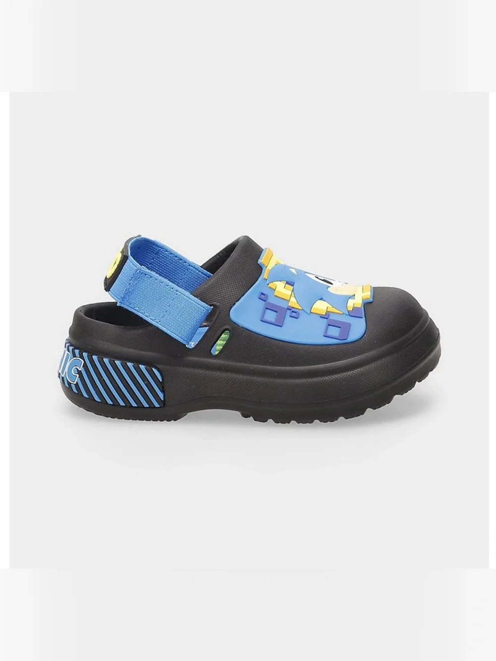 Sega Youth Boys Sonic EVA Slip-On Clogs  Blue size 8